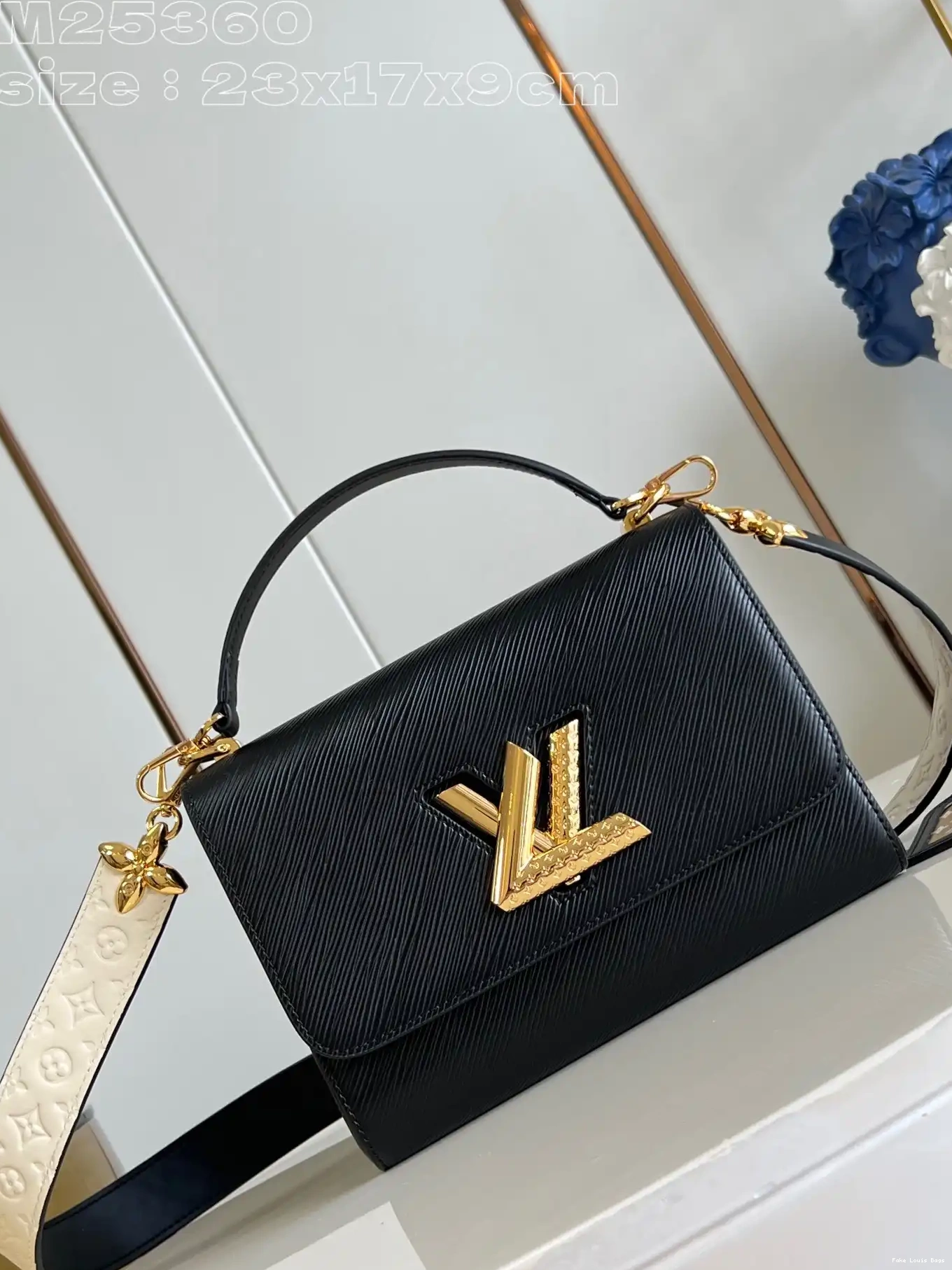 Repzbay TWIST VUITTON MM-23*17*9.5CM LOUIS 0627